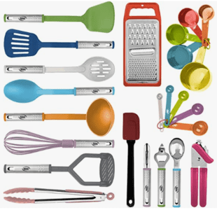 Multicolor Kitchen Utensil Set