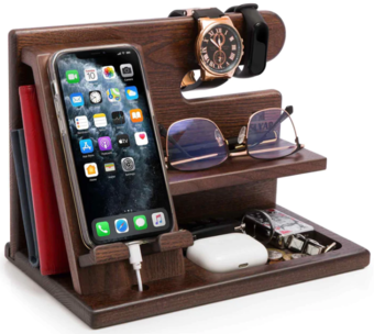 Teslyar Wood Phone Docking Station