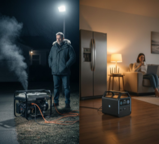 gas-powered generator problems