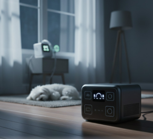 silent power station